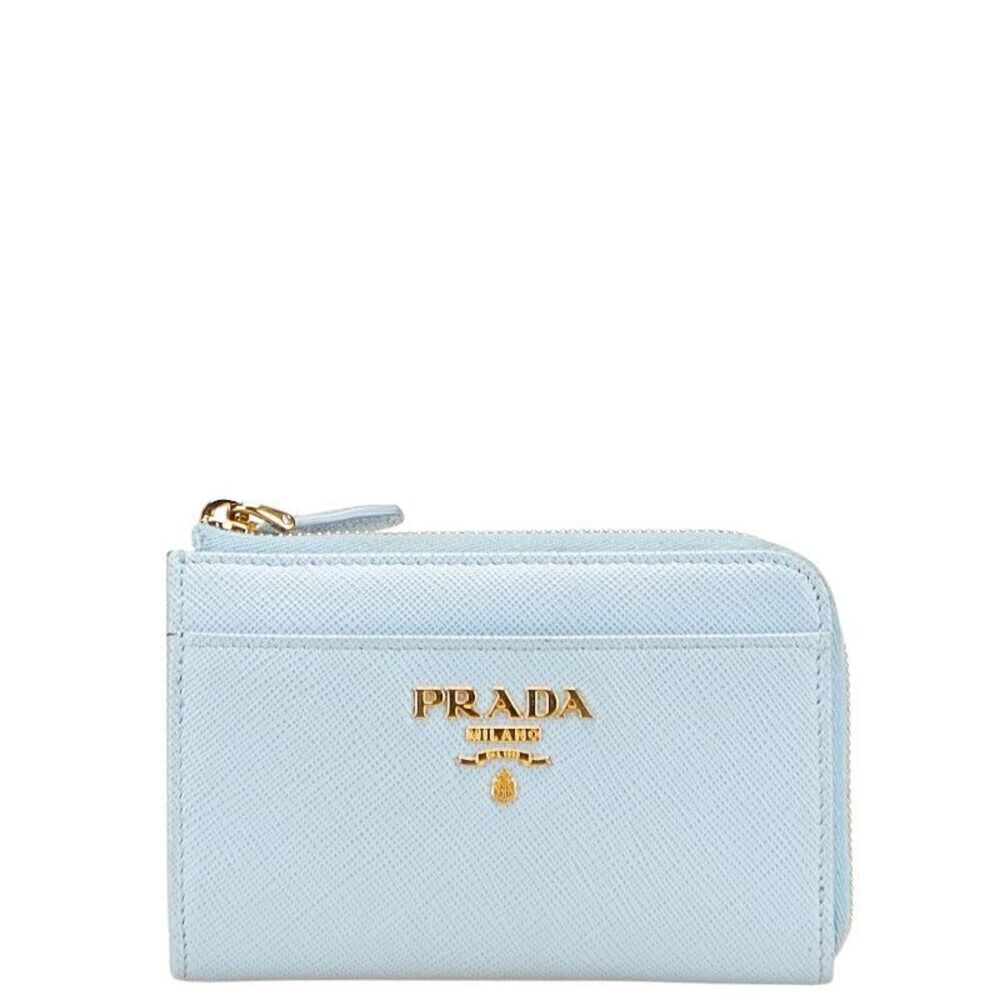 Prada Saffiano Leather Compact Wallet